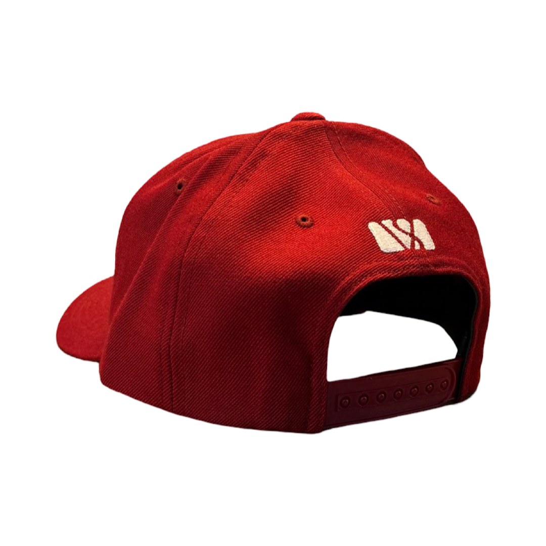 Ditto x Varsity - Red Snapback