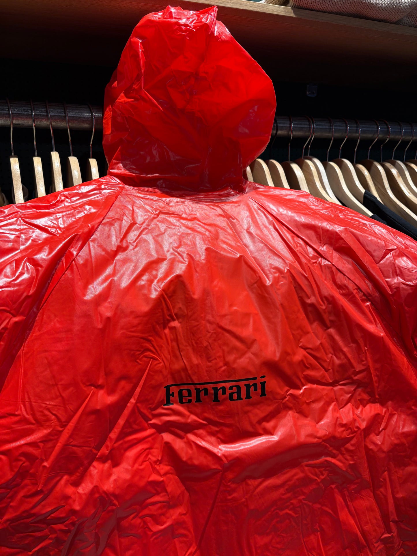 Vintage Ferrari Rain Jacket