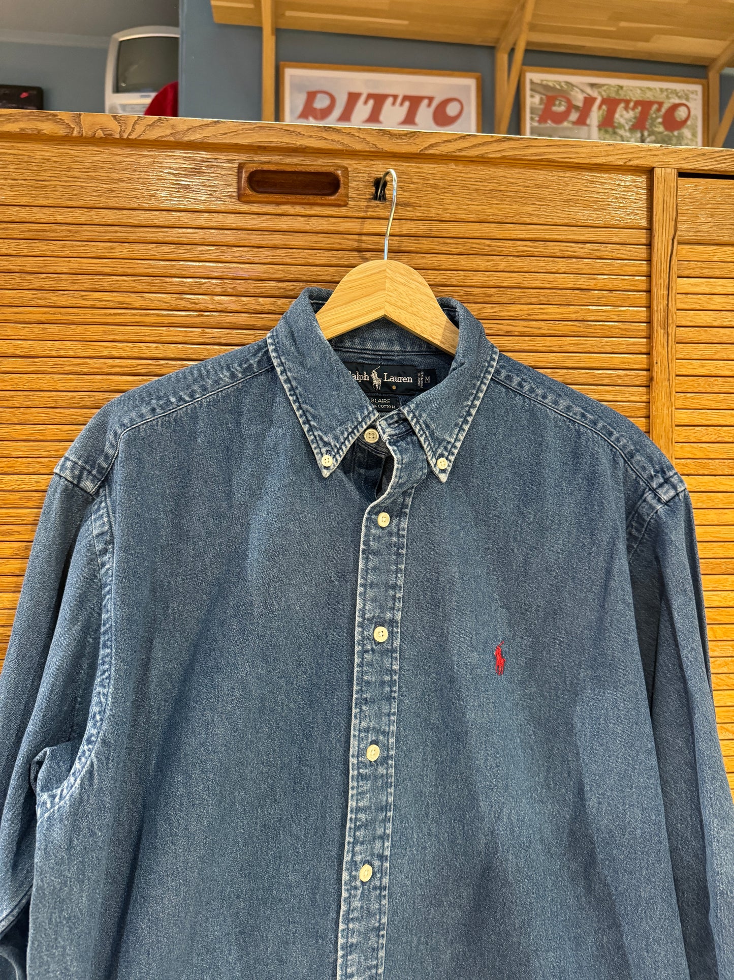 Polo Ralph Lauren Denim Shirt (M)
