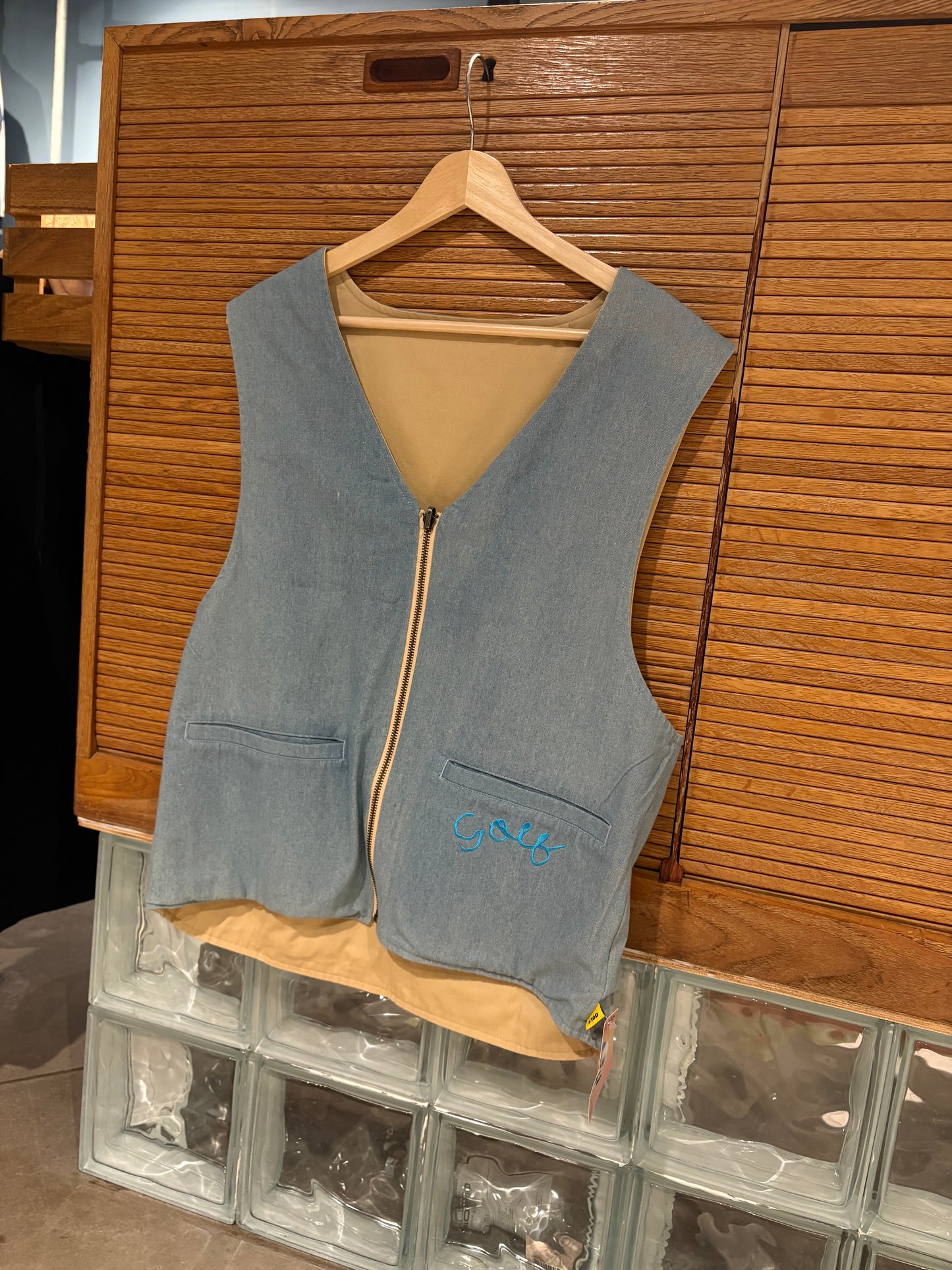 Golfwang Reversable Denim Vest