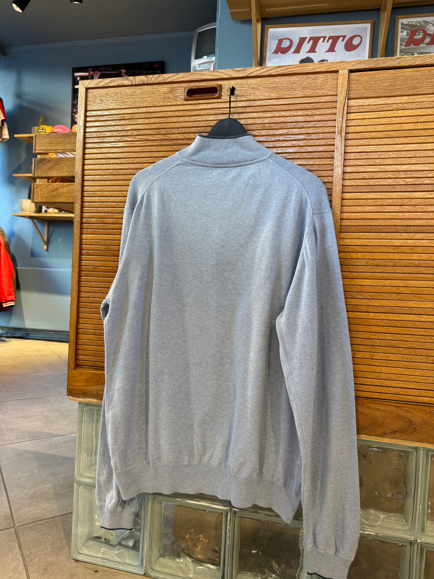 Burberry Cotton Quarterzip (XL)