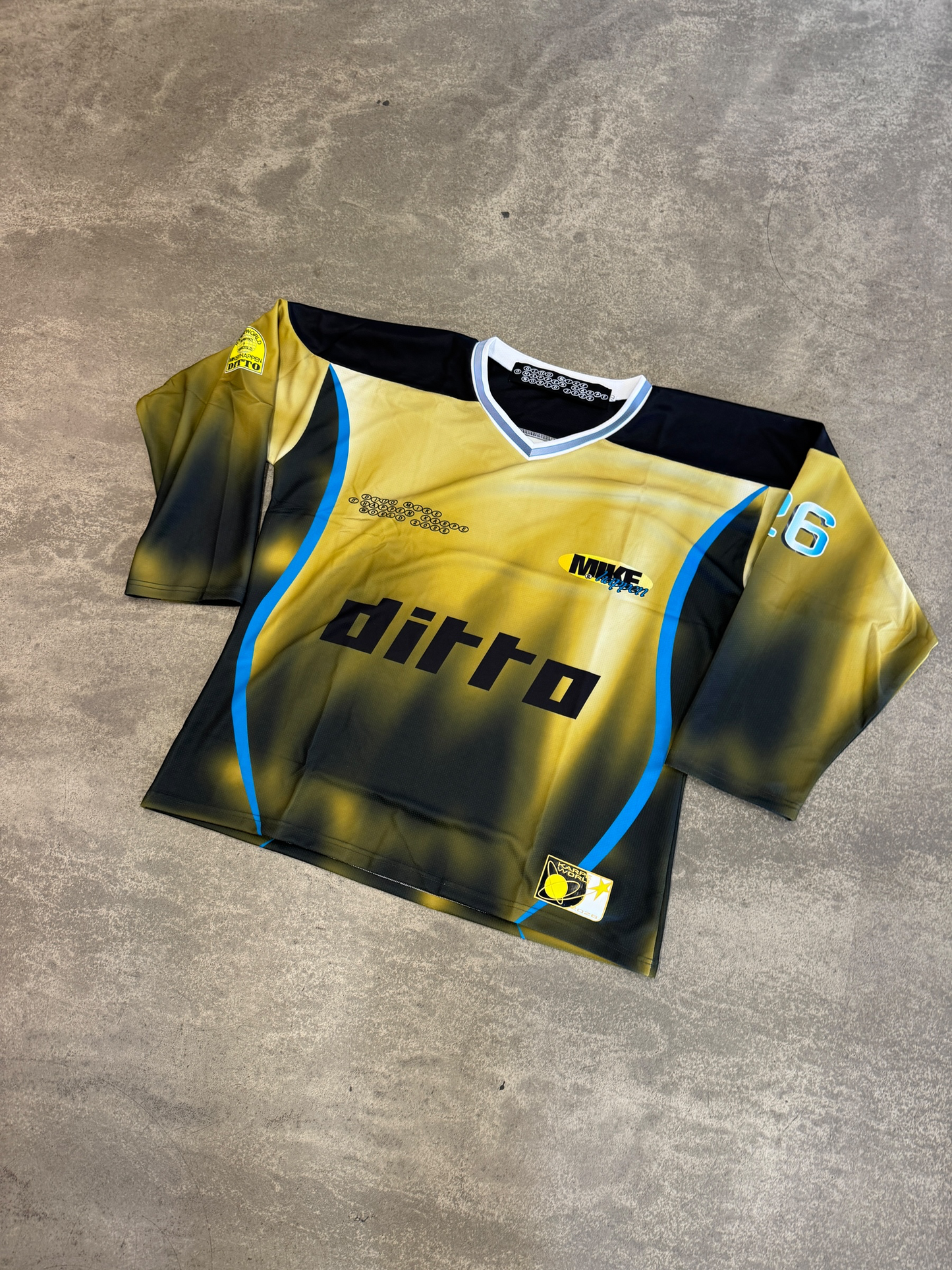 Ditto x MikeItHappen Karpe Jersey Gul