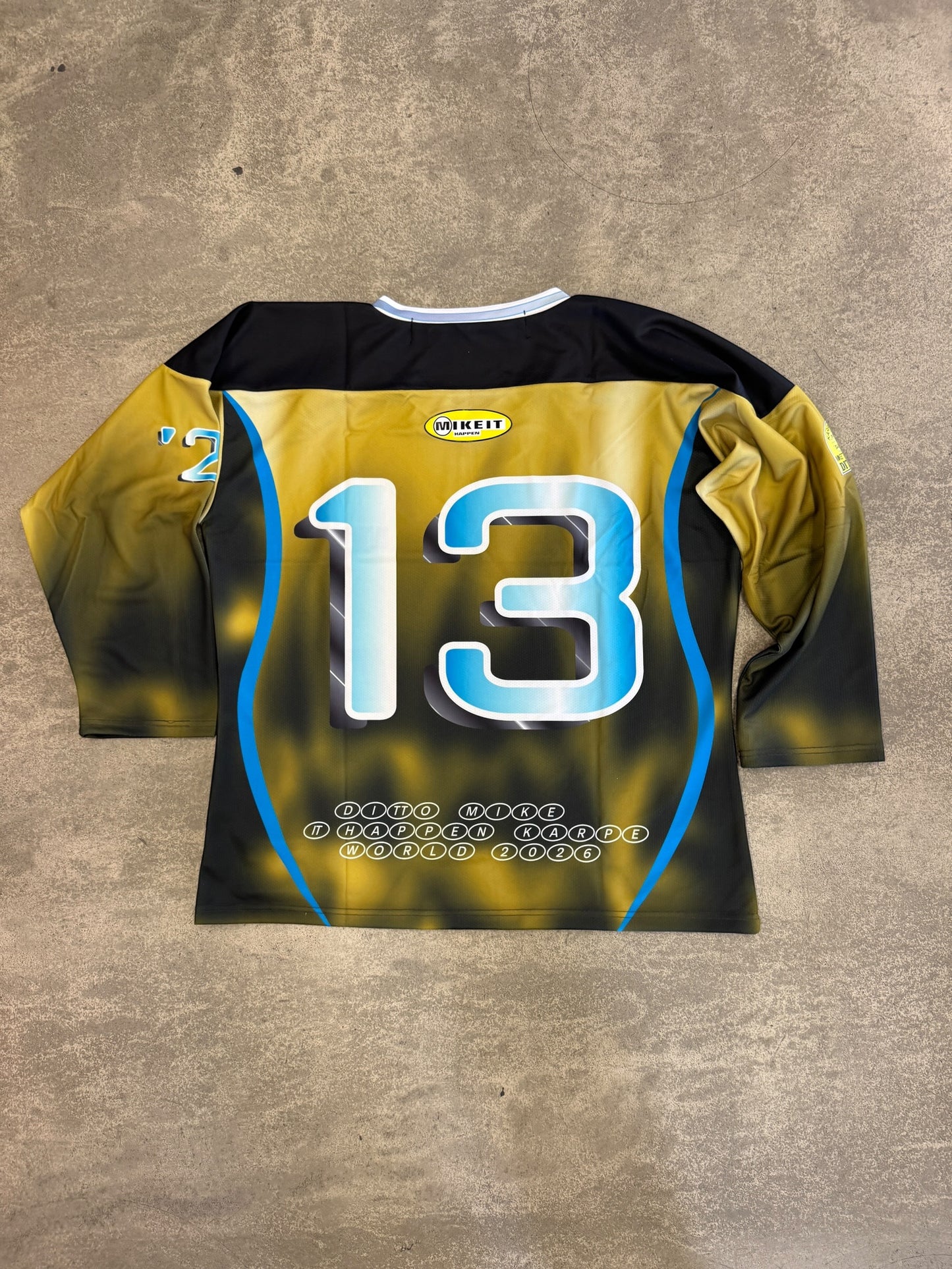 Ditto x MikeItHappen Karpe Jersey Gul