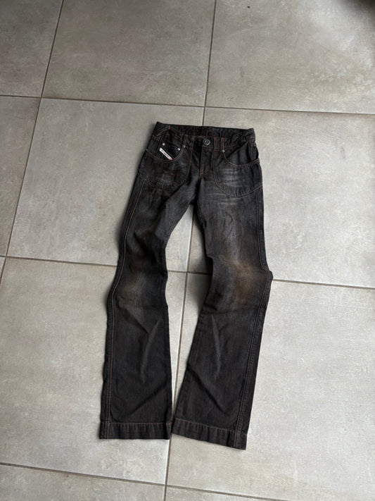 Womens Diesel Flared Jeans