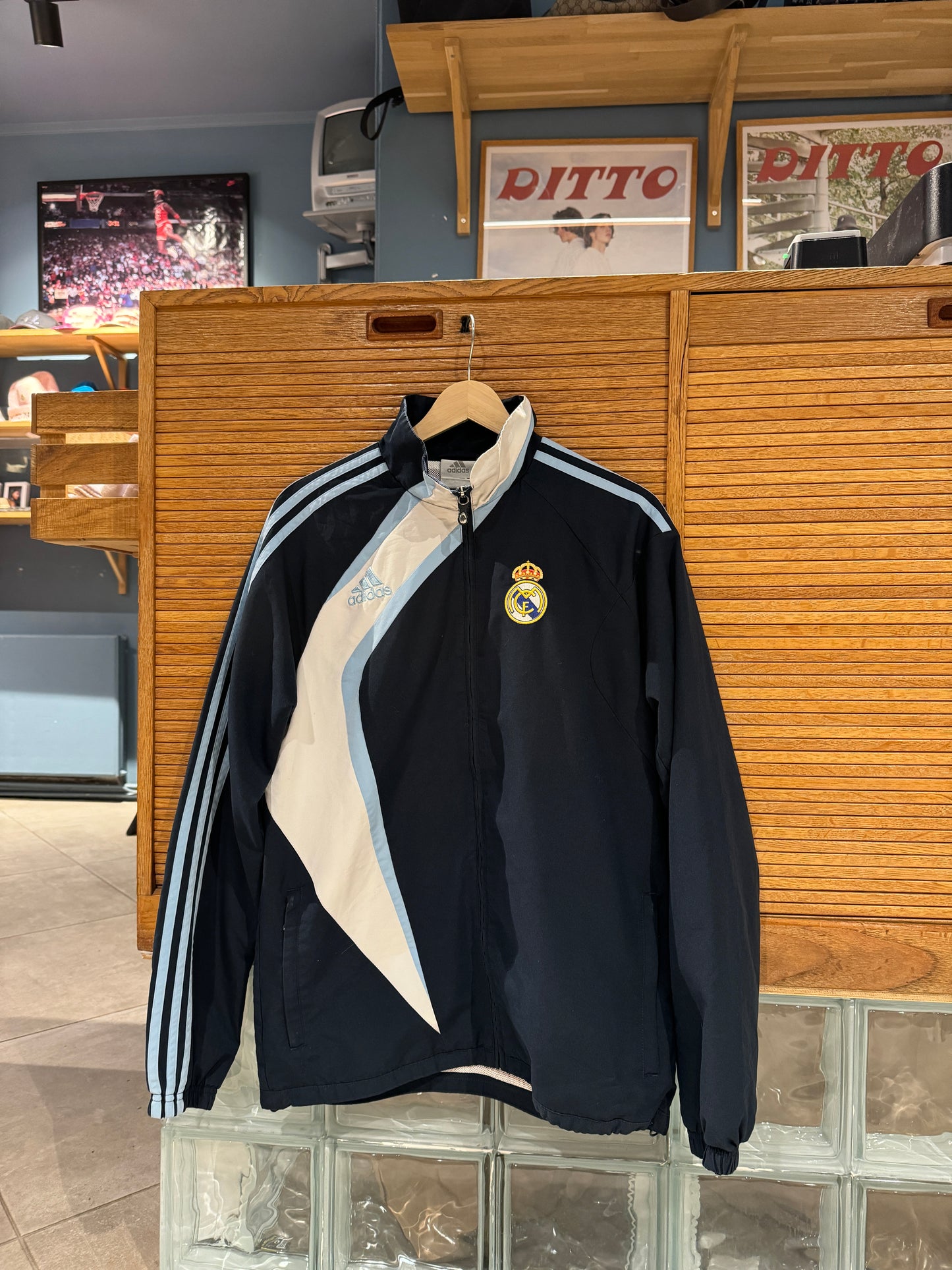 2009 Real Madrid Track Jacket (S)