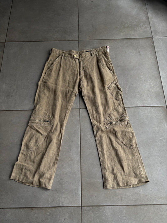 Vintage Armani Linen Cargo