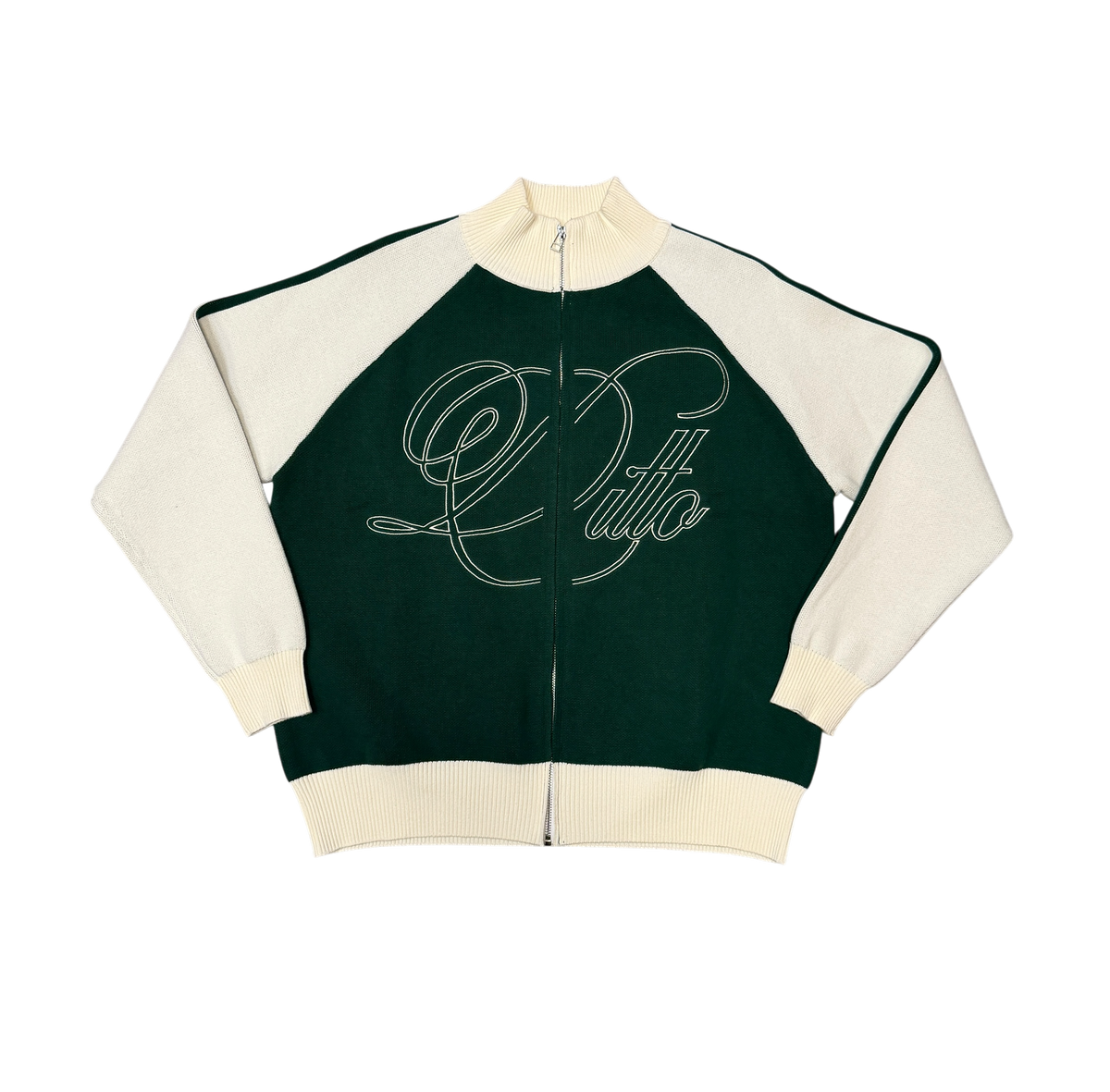 KNITTED CARDIGAN [FOREST GREEN]