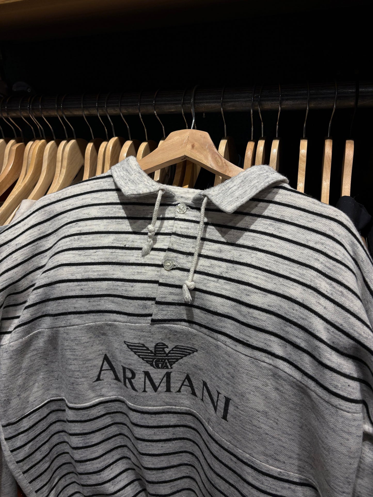 Vintage Armani Collared Jumper