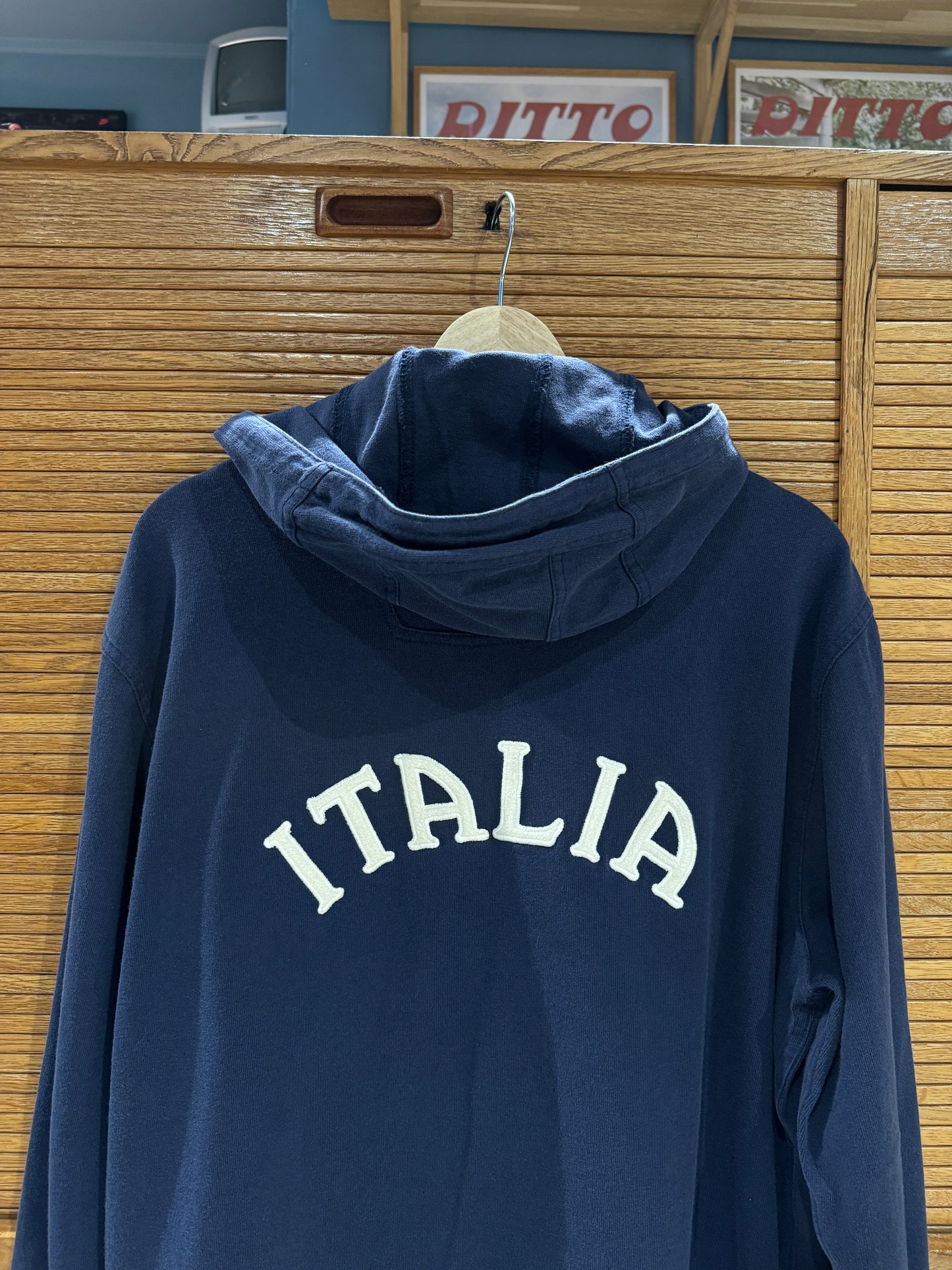 Polo Ralph Lauren Italia Quarter Hoodie (M)