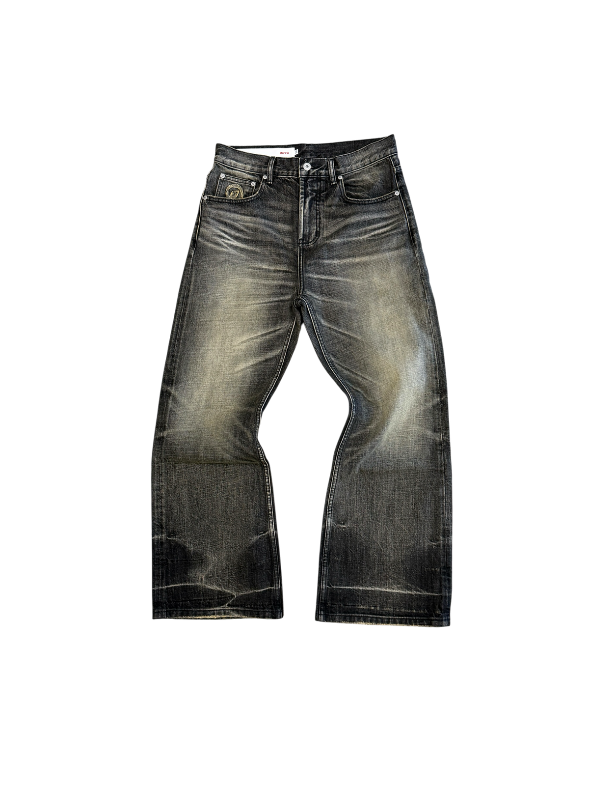 BOOTCUT JEANS [WASHED GREY]