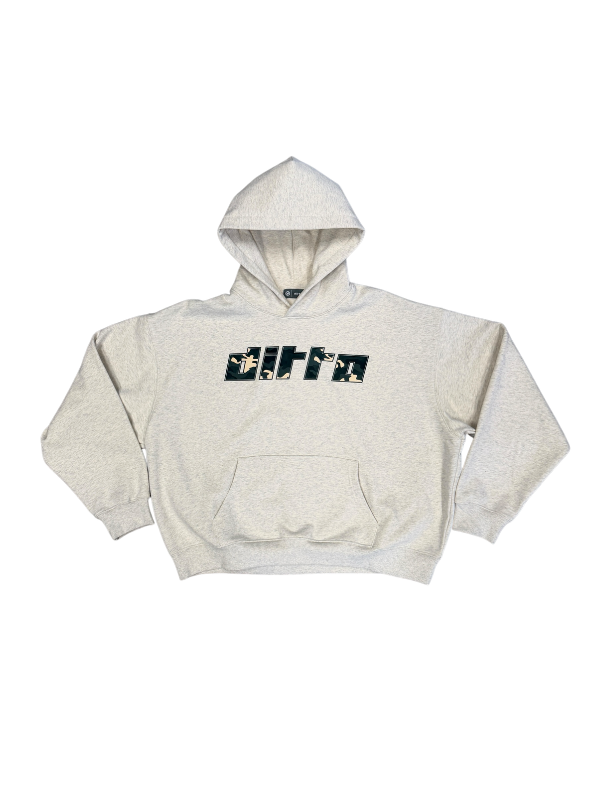 CAMO HOODIE [WASHED WHITE]