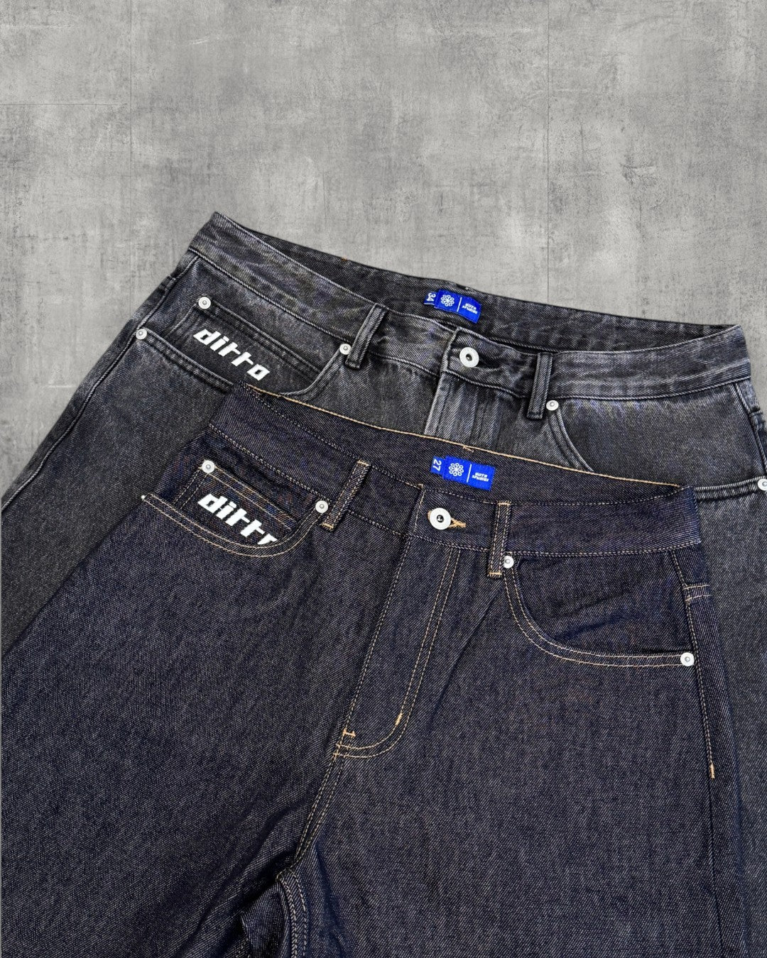 DITTO WASHED GREY JORTS
