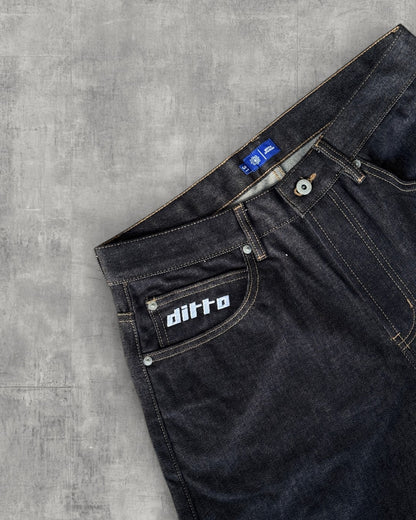 DITTO RAW DENIM JORTS