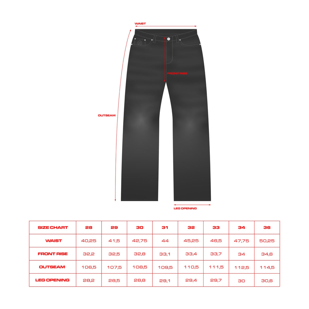BOOTCUT JEANS [WASHED GREY]
